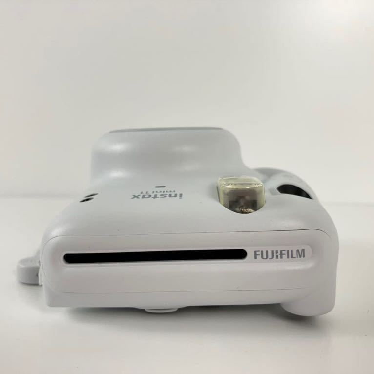 [S-10]FUJIFILM Fuji film instax mini 11 Cheki ice white instant camera Cheki camera body operation not yet verification secondhand goods 