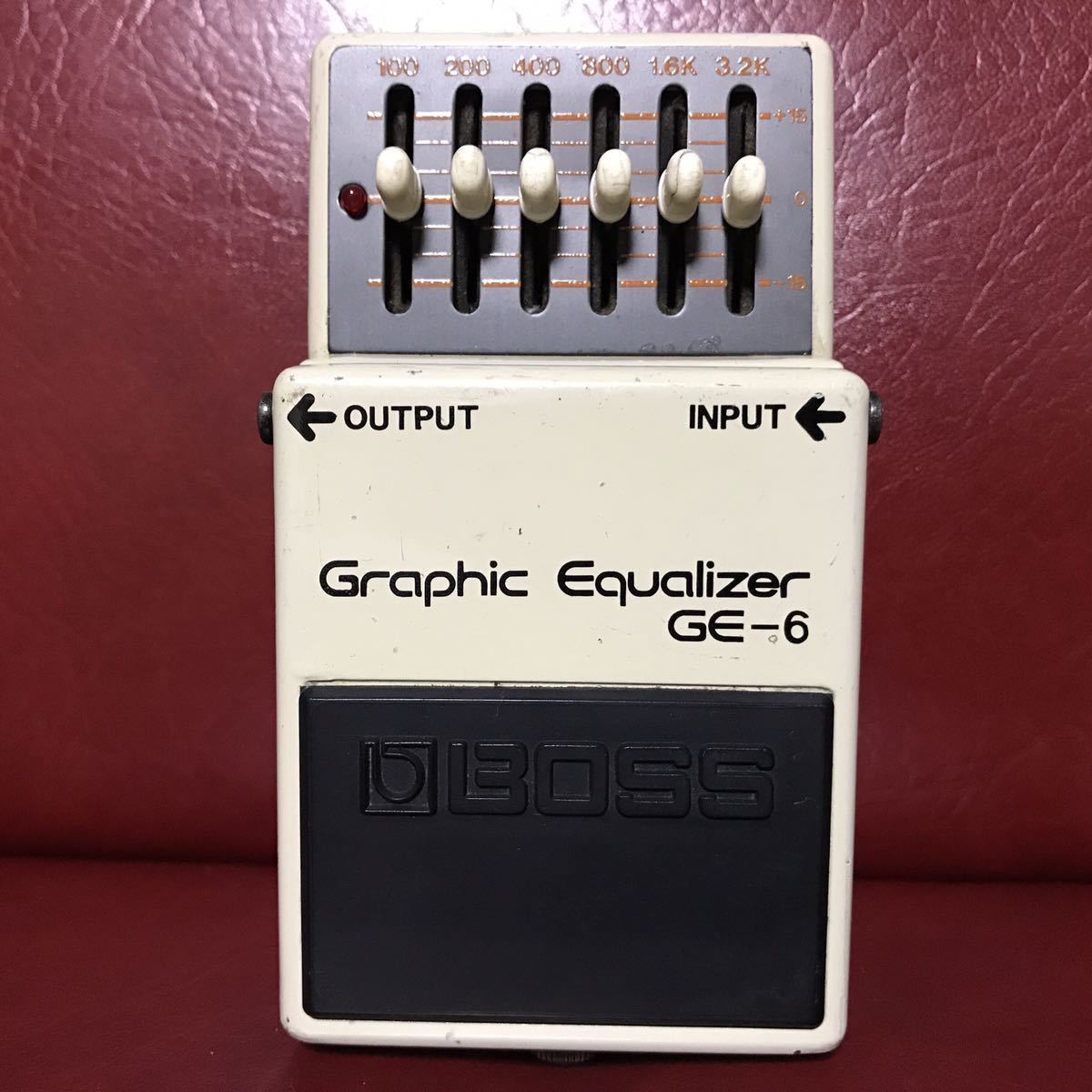 安価 BOSS エフェクター Graphic Equalizer GE-6 初年度製 agapeeurope.org