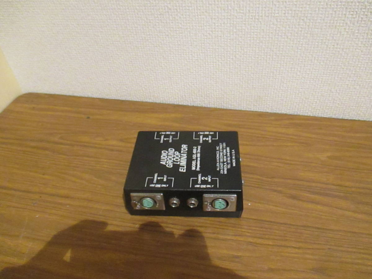 【メール便無料】 「M-1」Allen Avionics AGL-600 Audio Ground Loop Eliminator プロ用、業務用 【メール便無料】 「M-1」Allen Avionics AGL-600 Audio Ground Loop Eliminator プロ用、業務用