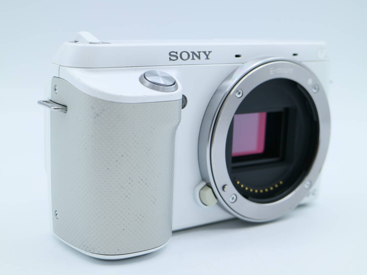 C2912 SONY NEX-F3 AVCHD 16 1 MEGA PIXELS アルファ ホワイト C2912 SONY NEX-F3 AVCHD 16 1 MEGA PIXELS アルファ ホワイト
