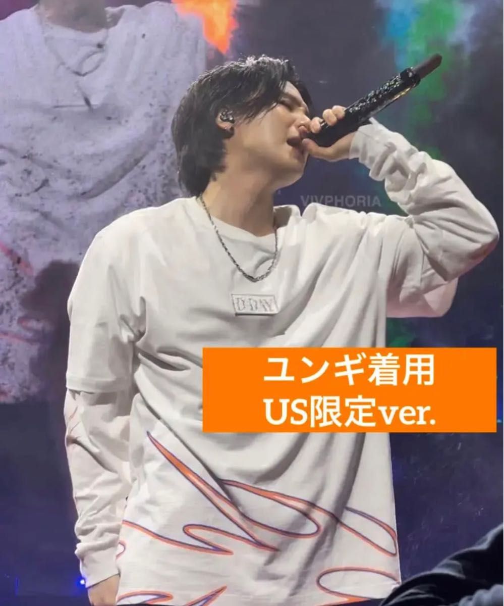 ユンギ着用　SUGA Agust D  “D-DAY” ツアーTシャツ US限定ver. 新品未開封品