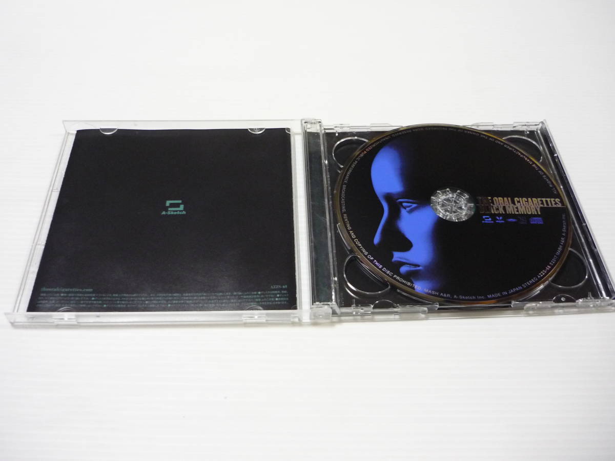 [管00]【送料無料】CD+DVD THE ORAL CIGARETTES / BLACK MEMORY 邦楽 映画「亜人」主題歌「BLACK MEMORY」_画像3