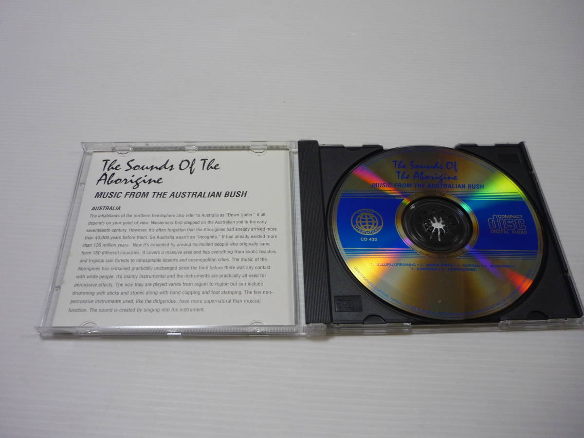 [管00]【送料無料】CD Sounds Of The Aborigine / AUSTRALIAN BUSH オーストラリアン・アボリジニー名曲集_画像4