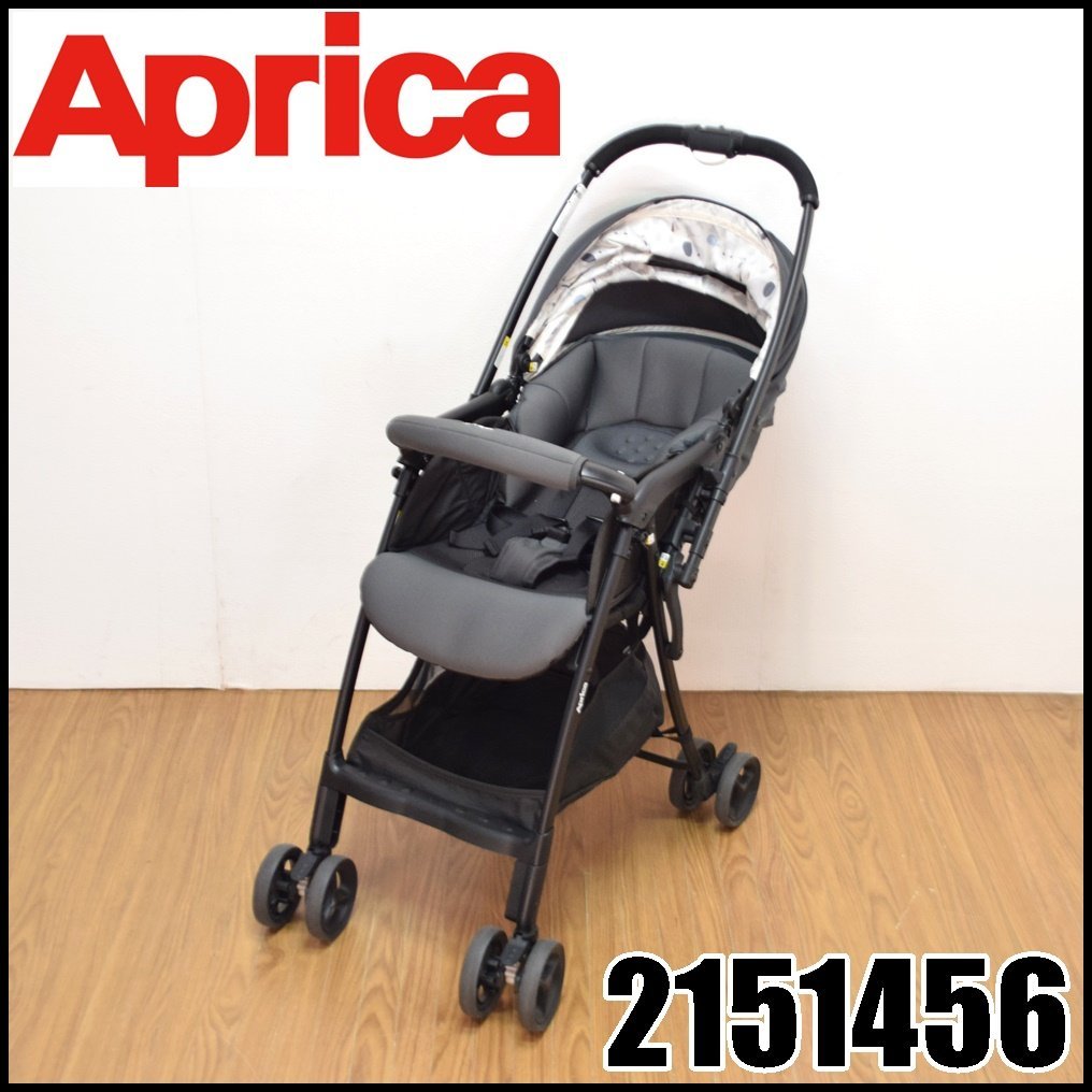 美品 アップリカ ベビーカー カルーンエアー メッシュ 2151456