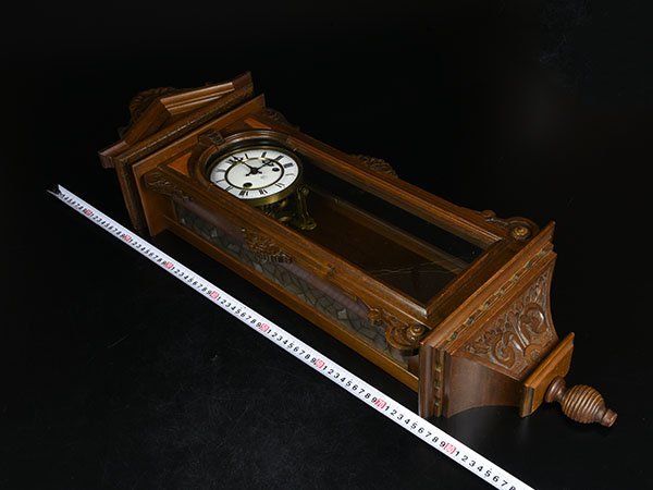【加】1952e ◆現状◆ JUNGHANS ユンハンス 掛時計 / 柱時計 時計の画像3