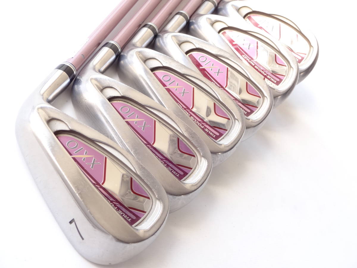 ☆状態良好品☆人気のボルドーカラー☆7~Sw 6本set☆XXIO10 ゼクシオ