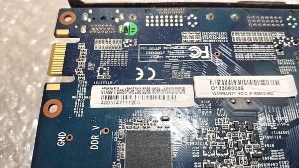 F151 GALAXY GTX650 2GB DVI HDMI PCI-Express グラフィックボード_画像3