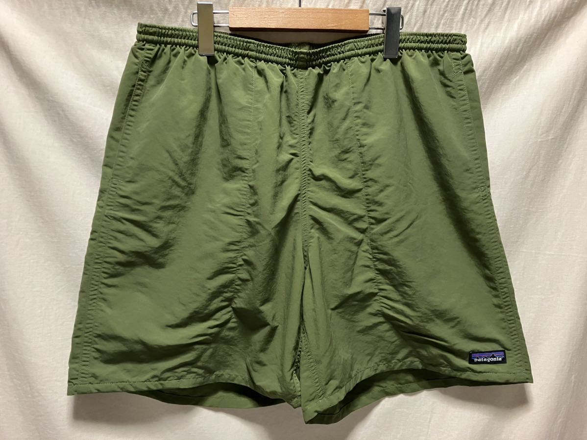 美品 patagonia SP18 バギーズロング 7inc L SPTG 廃番人気カラー ショートパンツ 水着 水陸両用 ハーフパンツ バギーズショーツ