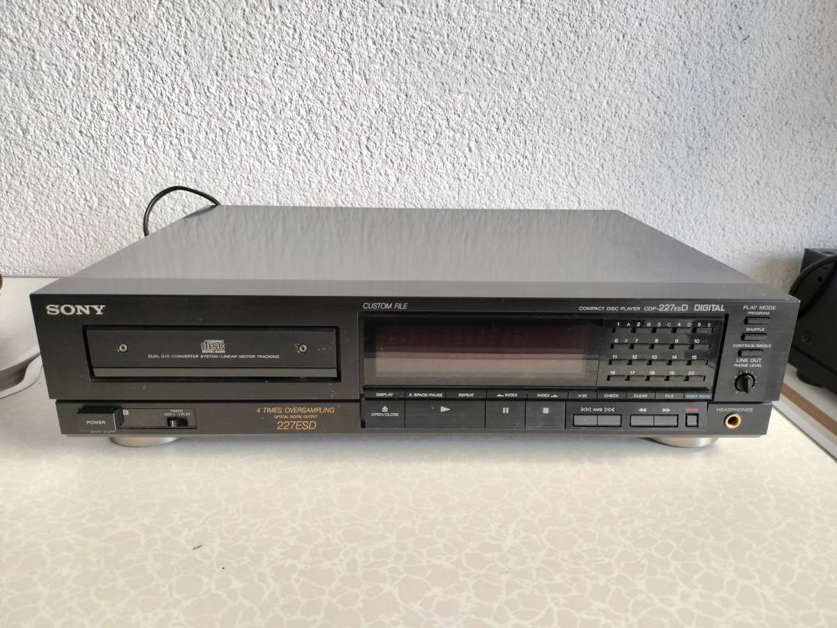 ◇◇sony ソニー TA-F333ESXⅡ CDP-227ESD TC-K555ESX プリメイン