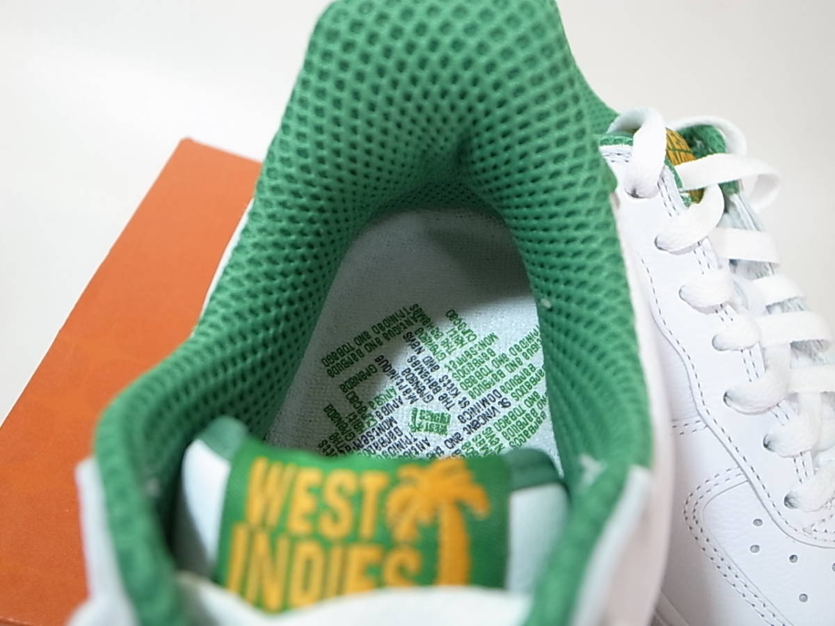 送料無料 即決】NIKE AIR FORCE 1 LOW RETRO QS WEST INDIES 23.5cm