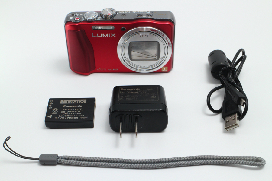 ふるさと納税 LUMIX Panasonic パナソニック 3937- DMC-TZ30-R 美品