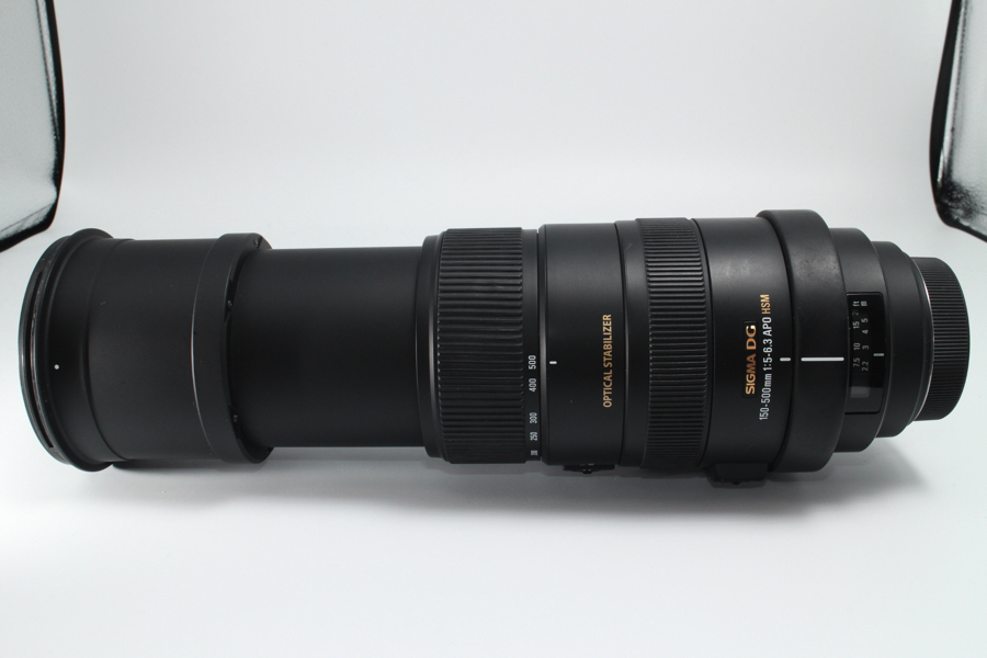 3989- シグマ SIGMA 超望遠ズームレンズ APO 150-500mm F5-6.3 DG OS