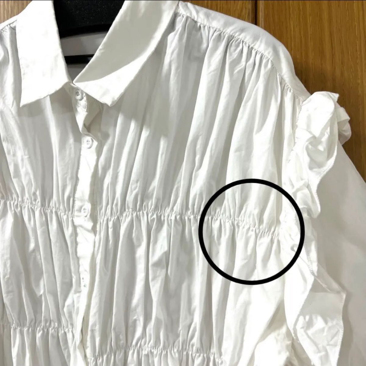 F modern シャツ ブラウス チュニック ホワイト トップス ロング F modern シャツ ブラウス チュニック ホワイト トップス ロング