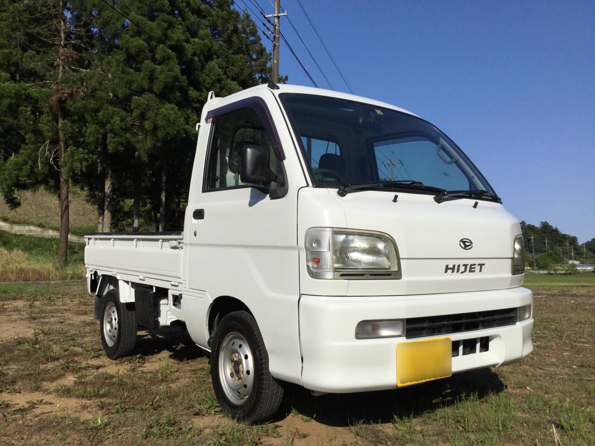 * vehicle inspection "shaken" H32 year 5 month *4WD* Hijet Truck Daihatsu air conditioner power steering 