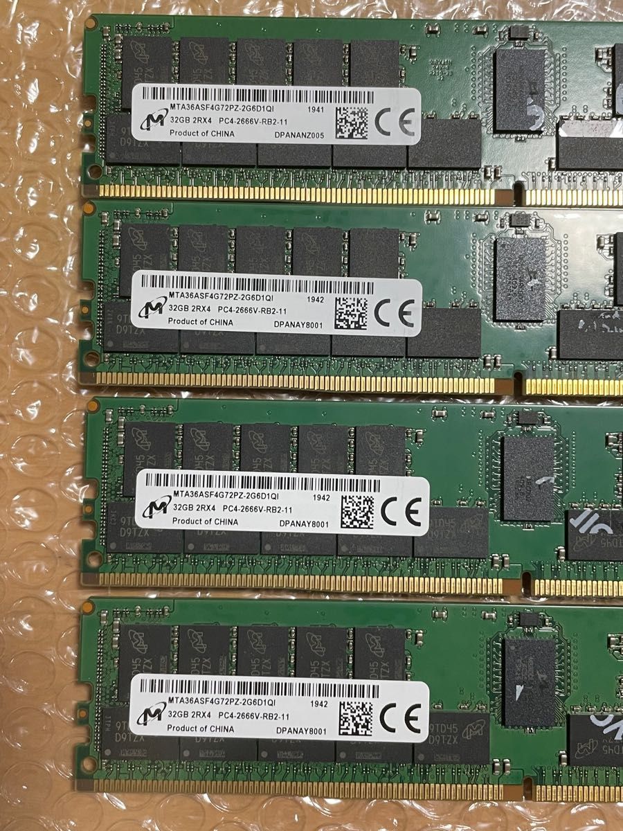 送料無料 128GB(32GB×4枚) DDR4 2666V | noonanwaste.com