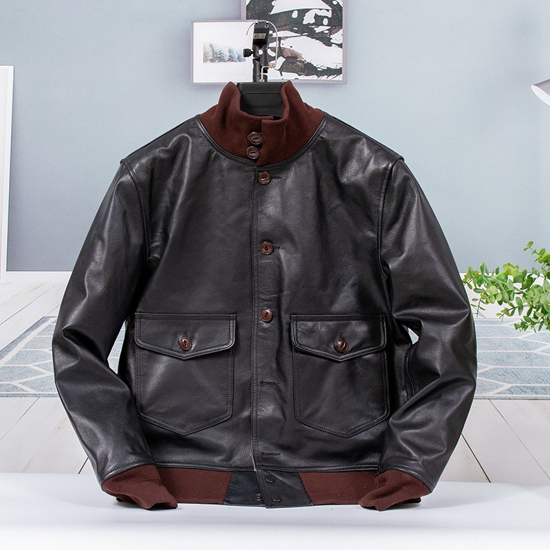あす楽対応】 新品# カウハイド 選択3XL イエロー S〜5XL 牛革 レザー