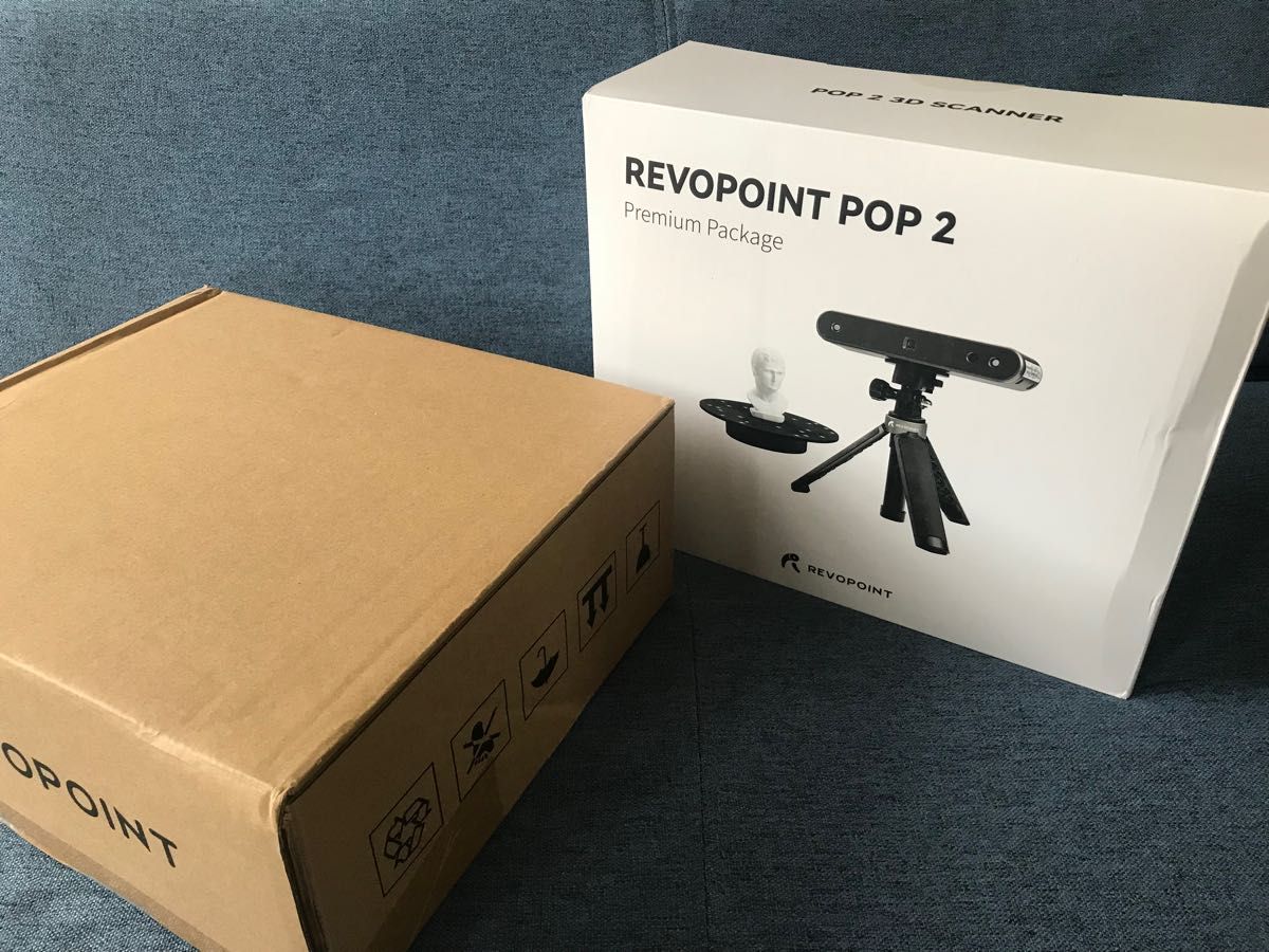 超美品 付属品多数 Revopoint POP 2 3Dスキャナ― プレミアムキット