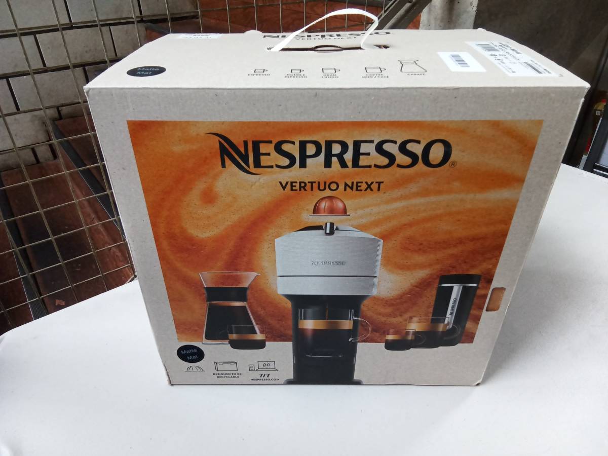 即決!!/未使用品/◇NESPRESSO ヴァーチュオネクスト GDV1-MB-W