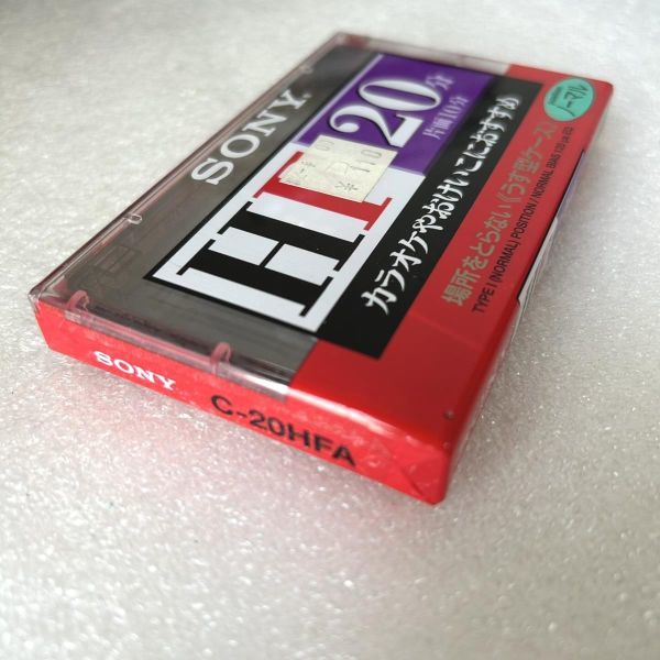 新品 カセットテープ ソニー SONY HF 20分 ノーマル_画像3