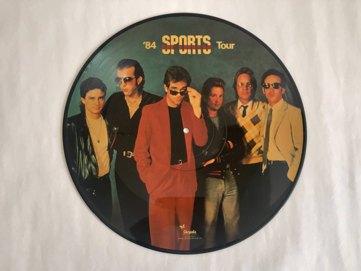 Huey Lewis & The Mews 12インチシングルピクチャーレコード/Picture Record 12inch single ヒューイルイス_画像2