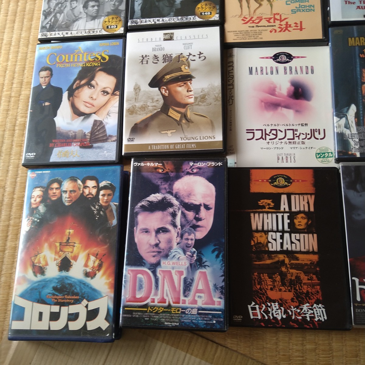 マーロン・ブランド DVD VHS 大量セット_画像10