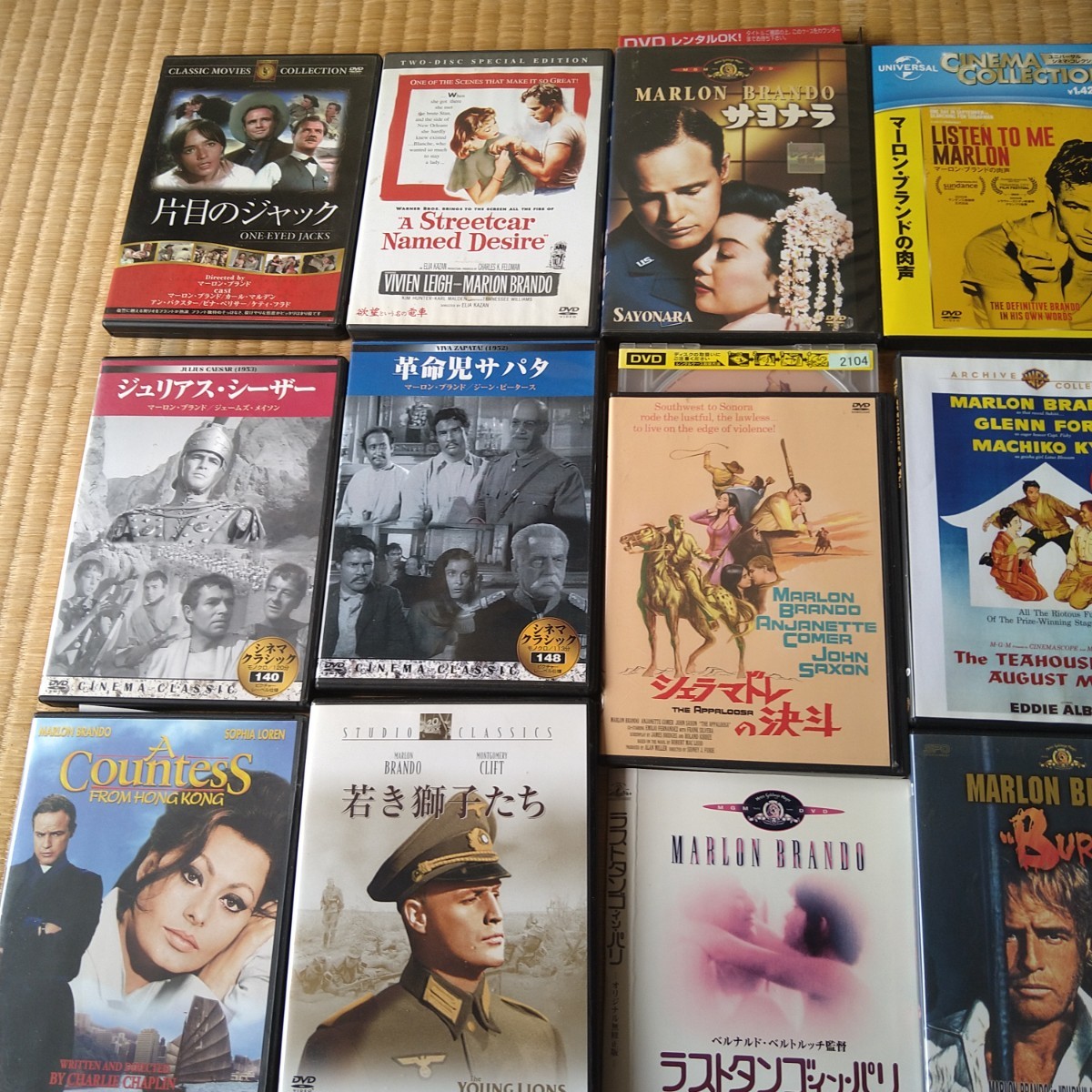 マーロン・ブランド DVD VHS 大量セット_画像5