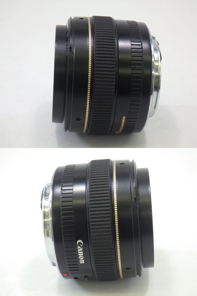 x3E027R- Canon キャノン CANON LENS EF 50mm 1:1.4 ULTRASONIC ウルトラソニック カメラレンズ 動作確認済み_画像3