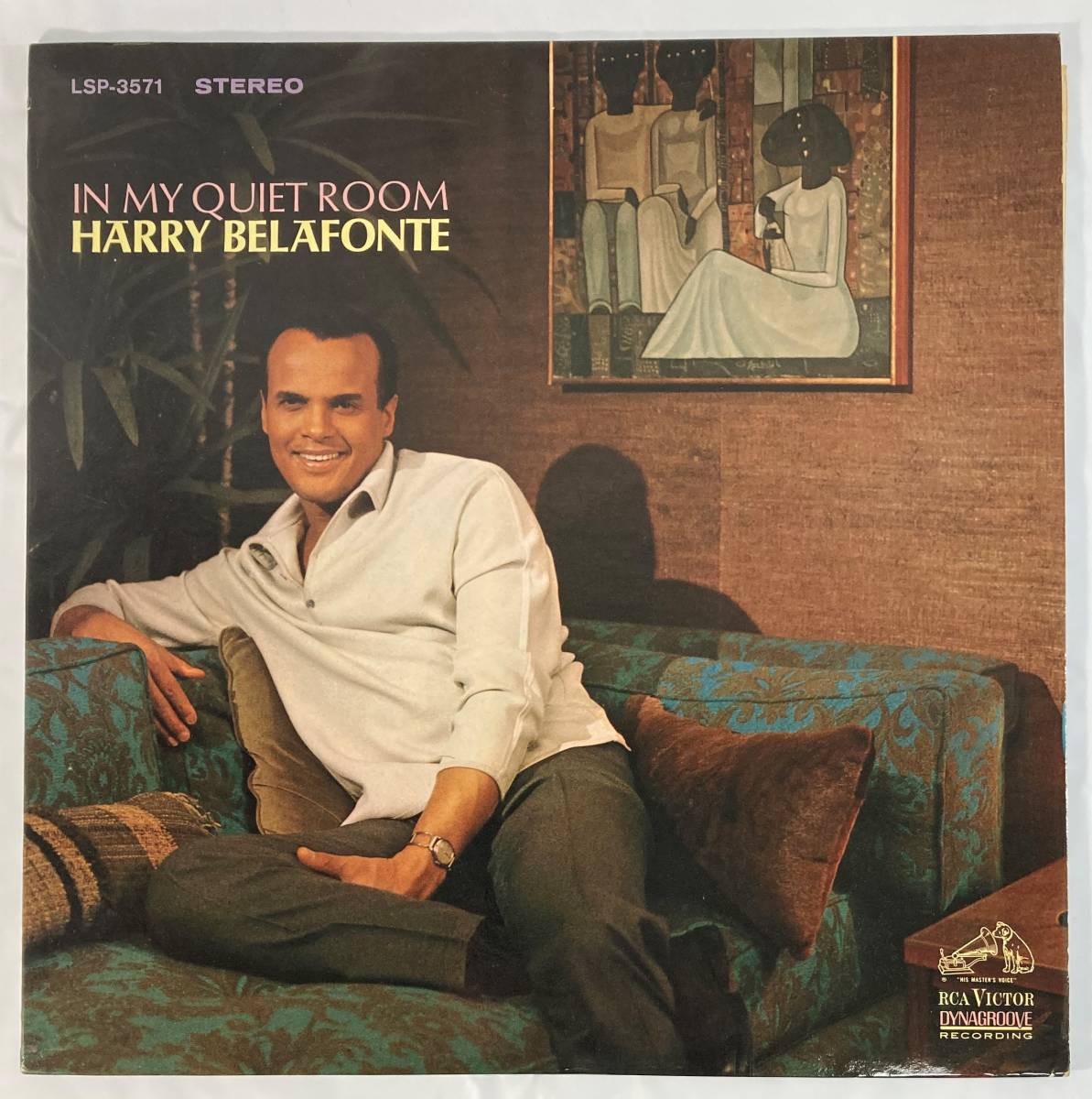  Harry *bela phone te(Harry Belafonte) / My In My Quiet Room rice record LP RCA VICTOR LSP-3571 STEREO