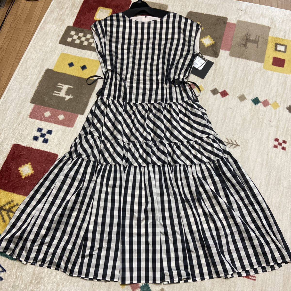 ポンヌフ ティアードチェックワンピース新品 | orizontfoto.ro