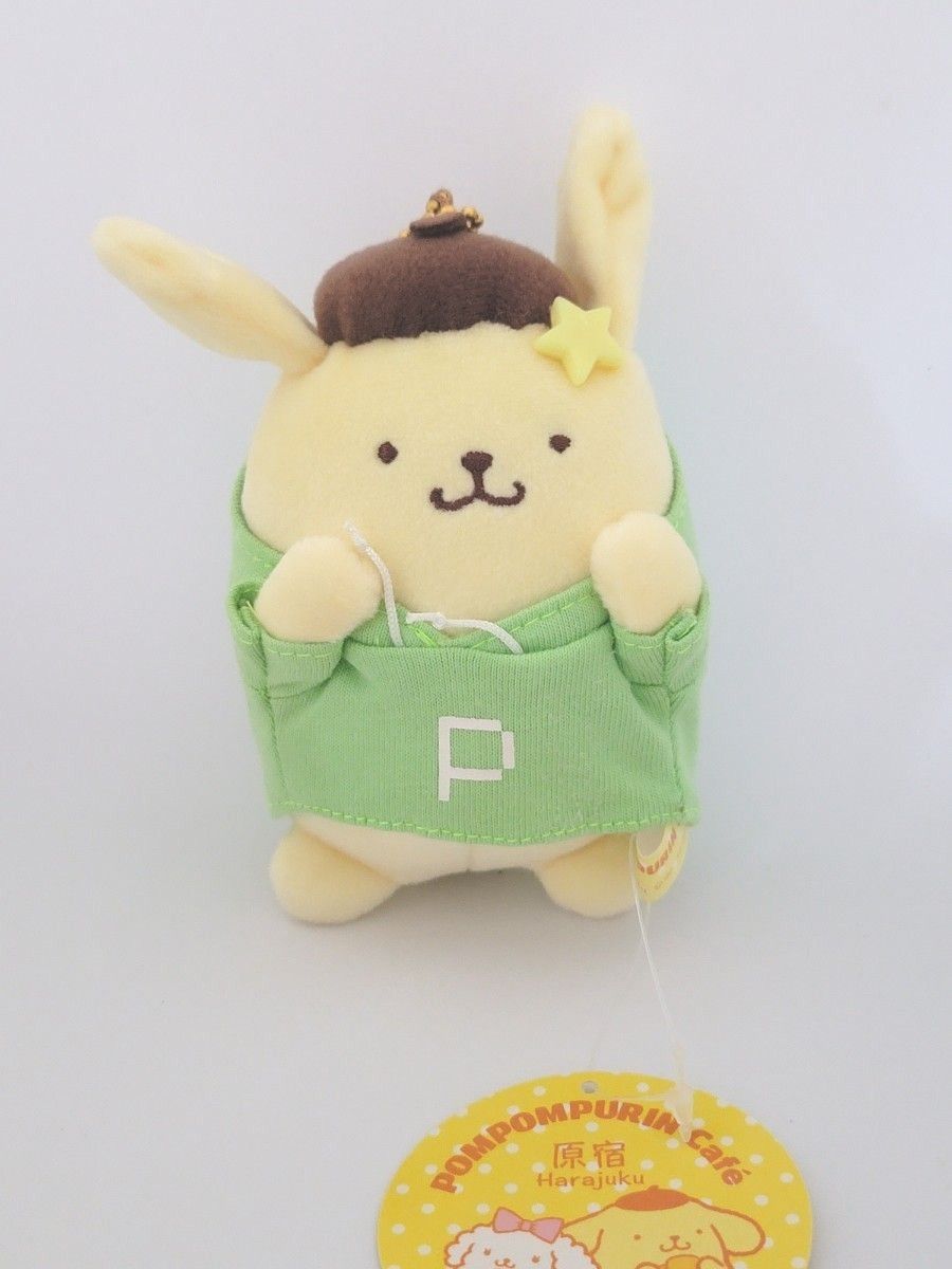 希少】ポムポムプリン ポムポムプリンカフェ 原宿 マスコット 希少】ポムポムプリン ポムポムプリンカフェ 原宿 マスコット