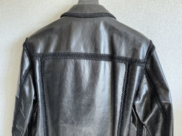 定価124万円 DOLCE&GABBANA レザーブルゾン 48 | paradaabogados.com