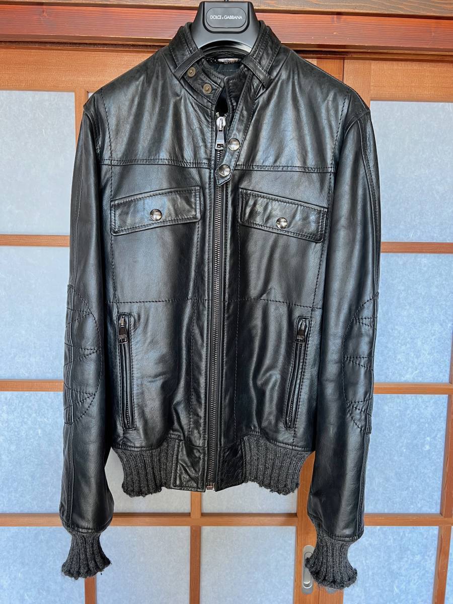DOLCE&GABBANA COWスキン製ブルゾン 46 | paradaabogados.com