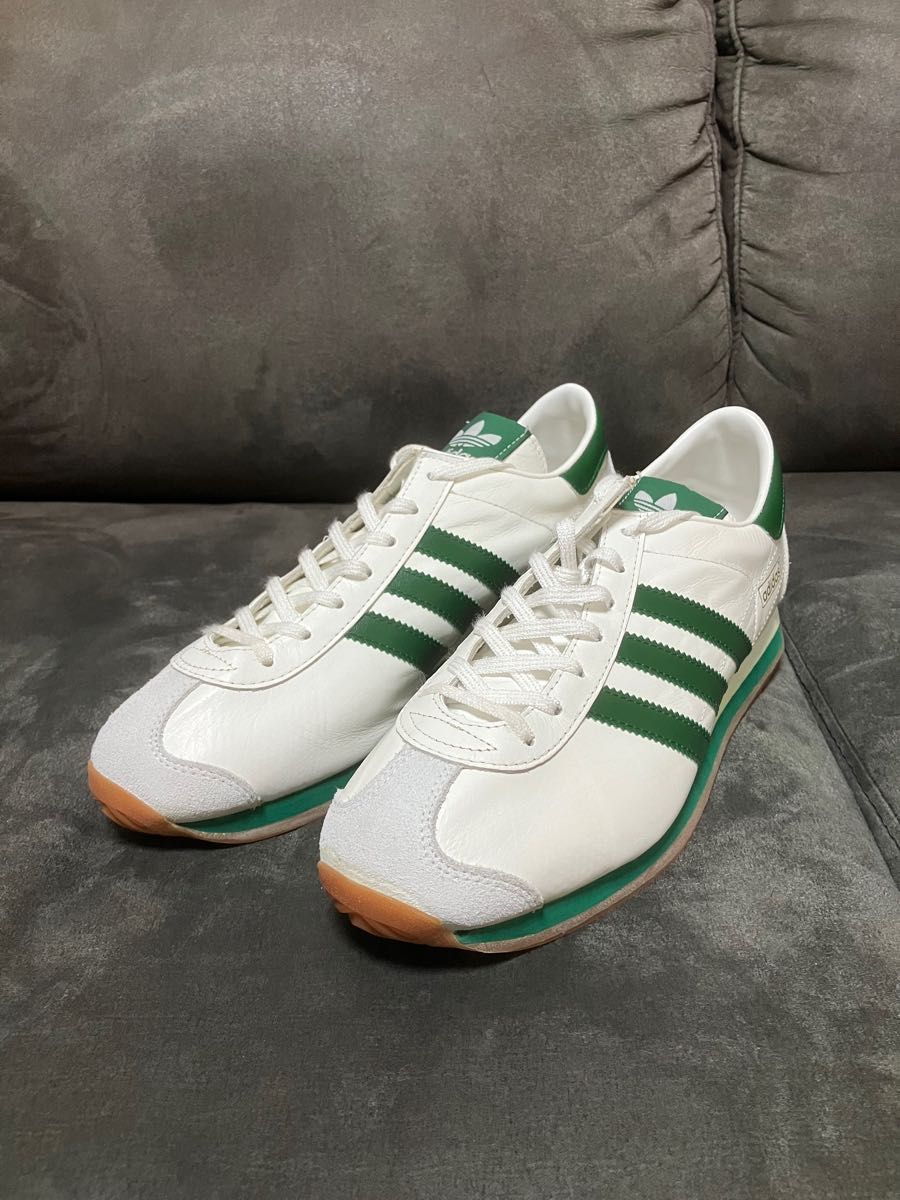 デッドストック adidas カントリー 日本製 カンガルーレザー