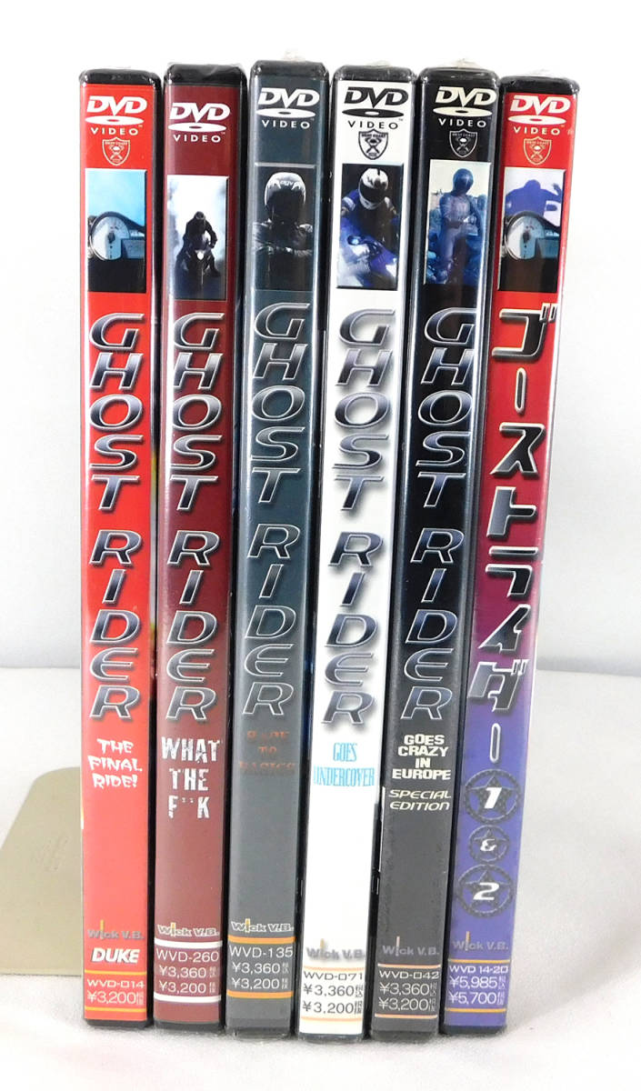 DVD 未開封「GHOST RIDER 1~6+THE FINAL RIDE! 6枚セット」バイク/ライディング/ストックホルム/ヨーロッパの画像2