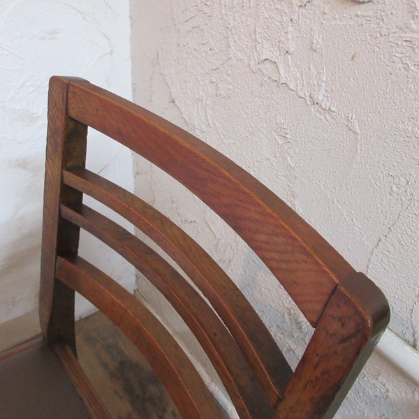 イギリス アンティーク 家具 CC41 ダイニングチェア 椅子 イス 店舗什器 カフェ 木製 オーク 英国 DININGCHAIR 4221e_画像8