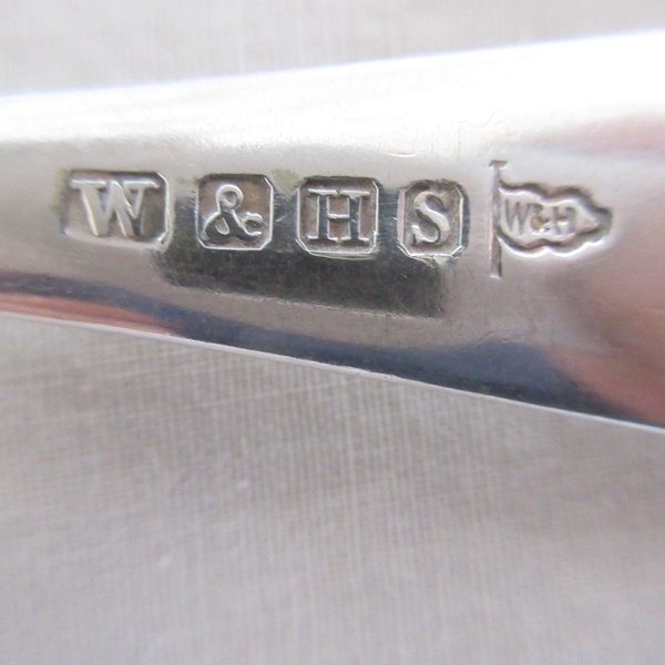 イギリス製 WALKER & HALL シェフィールド E.P.N.S A1 テーブルフォーク 2本 フォーク アンティーク雑貨 英国 tableware 1932sb_画像7