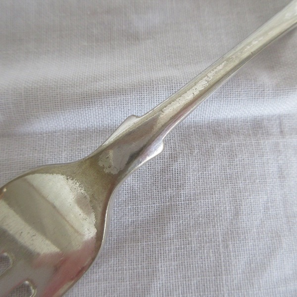  England made HARRISON BROTHERS and HOWSON silver plate E.P.N.S salad Fork antique miscellaneous goods Britain tableware 1942sb