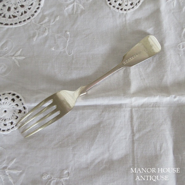  England made HARRISON BROTHERS and HOWSON silver plate E.P.N.S salad Fork antique miscellaneous goods Britain tableware 1942sb