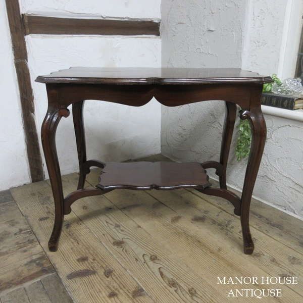 イギリス アンティーク 家具 オケージョナルテーブル サイドテーブル 店舗什器 木製 マホガニー 英国 SMALLTABLE 6176dの画像7