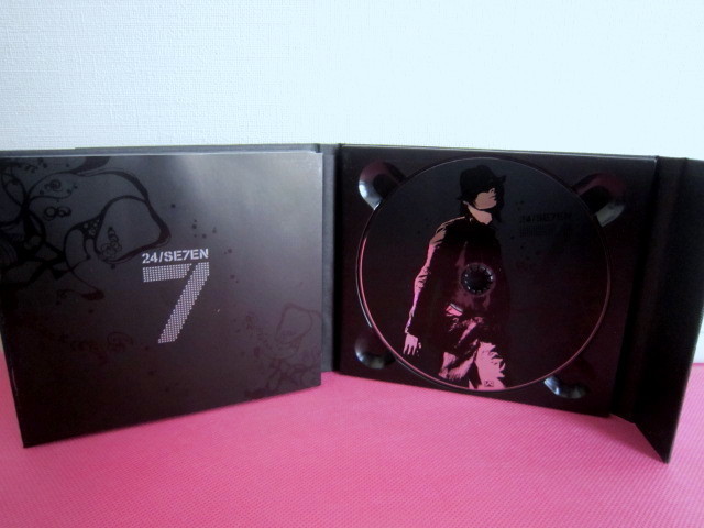 K-POP♪ SE7EN セブン 3集「24/7」韓国盤CD／廃盤！ディスク良好！BIGBANGのG-Dragon、Teddy、Jinu、Masta Wu、Perry～ラッパー_ディスク、ほぼ分からない程度スレ良好！