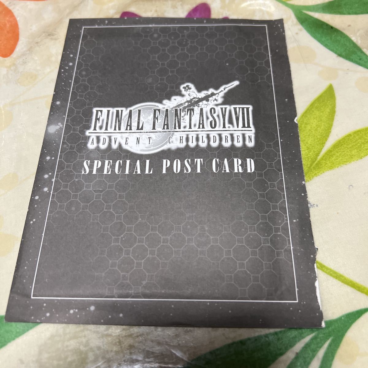 ファイナルファンタジーVll アドベントチルドレン ガンガン 付録 ポストカードセット