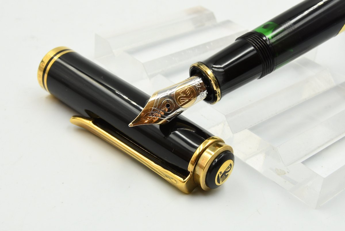 Pelikan ペリカン M800 万年筆 ブラック W.GERMANY 西ドイツ製 18C 750