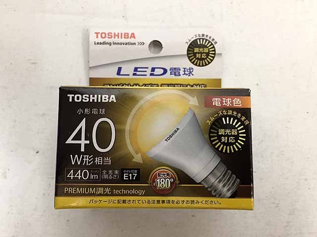 最大57％オフ！ TOSHIBA LED電球 2個セット LDA4L-G-E17 S 40W i9tmg