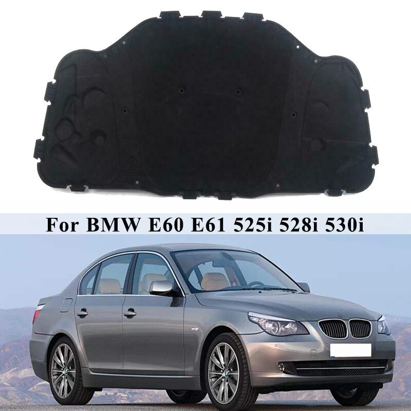 BMW E60 E61 525i 528i 530i エンジン フード 遮音 防音 コットン パッド 断熱 51487148208 車 カスタム パーツ_画像1