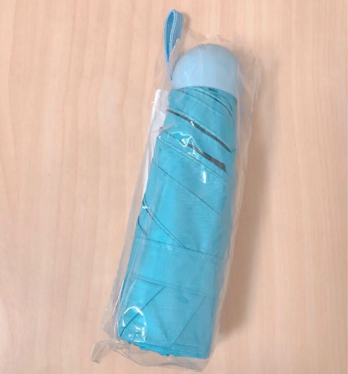 【新品2点限り】晴雨兼用 折りたたみ傘 UVカット 斜光 雨傘 日傘 男女兼用 ブルー 青 水色 コンパクト 持ち運び 