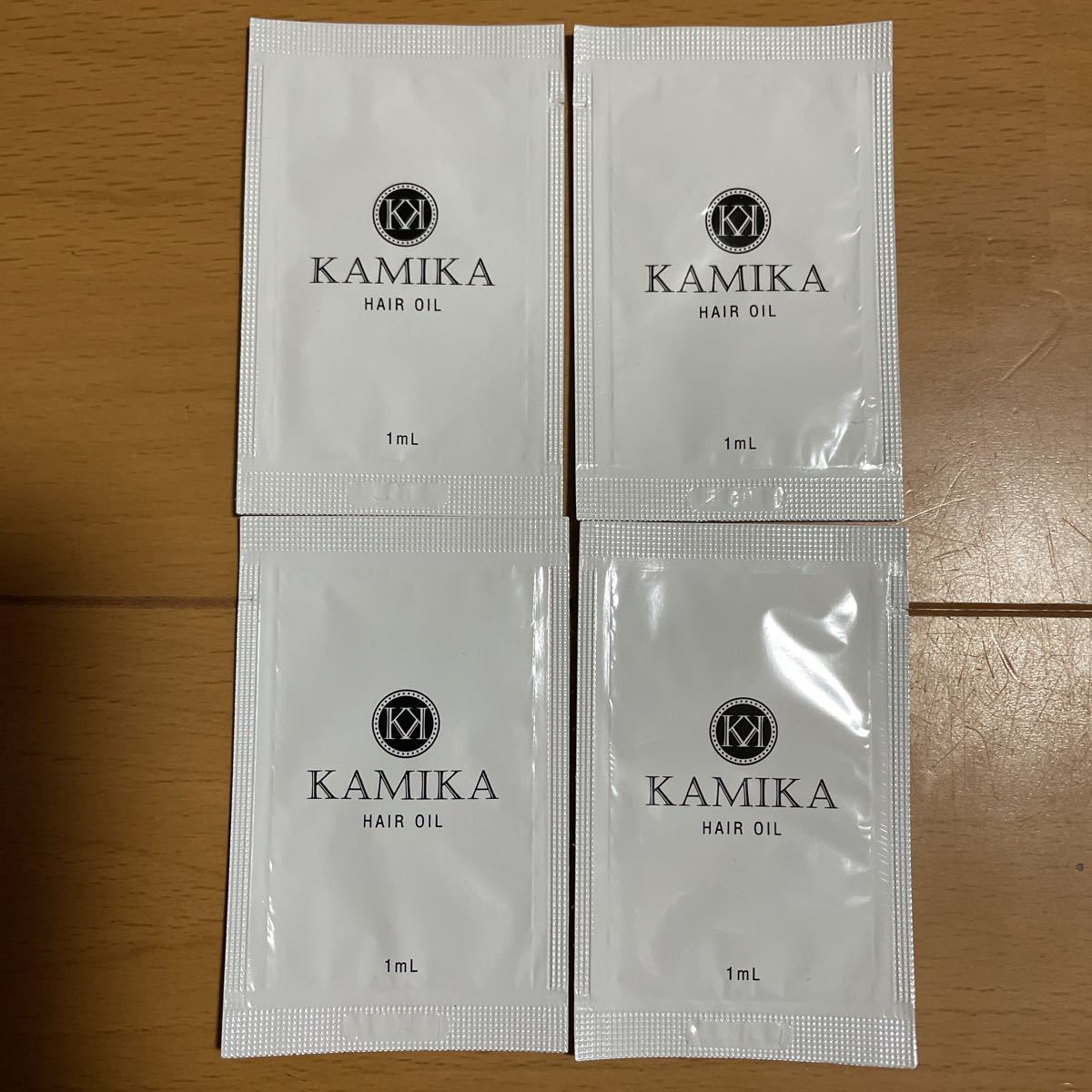 送料込 新品 KAMIKAヘアオイル 1ml 4個 カミカ アクアティックノートの香り｜PayPayフリマ