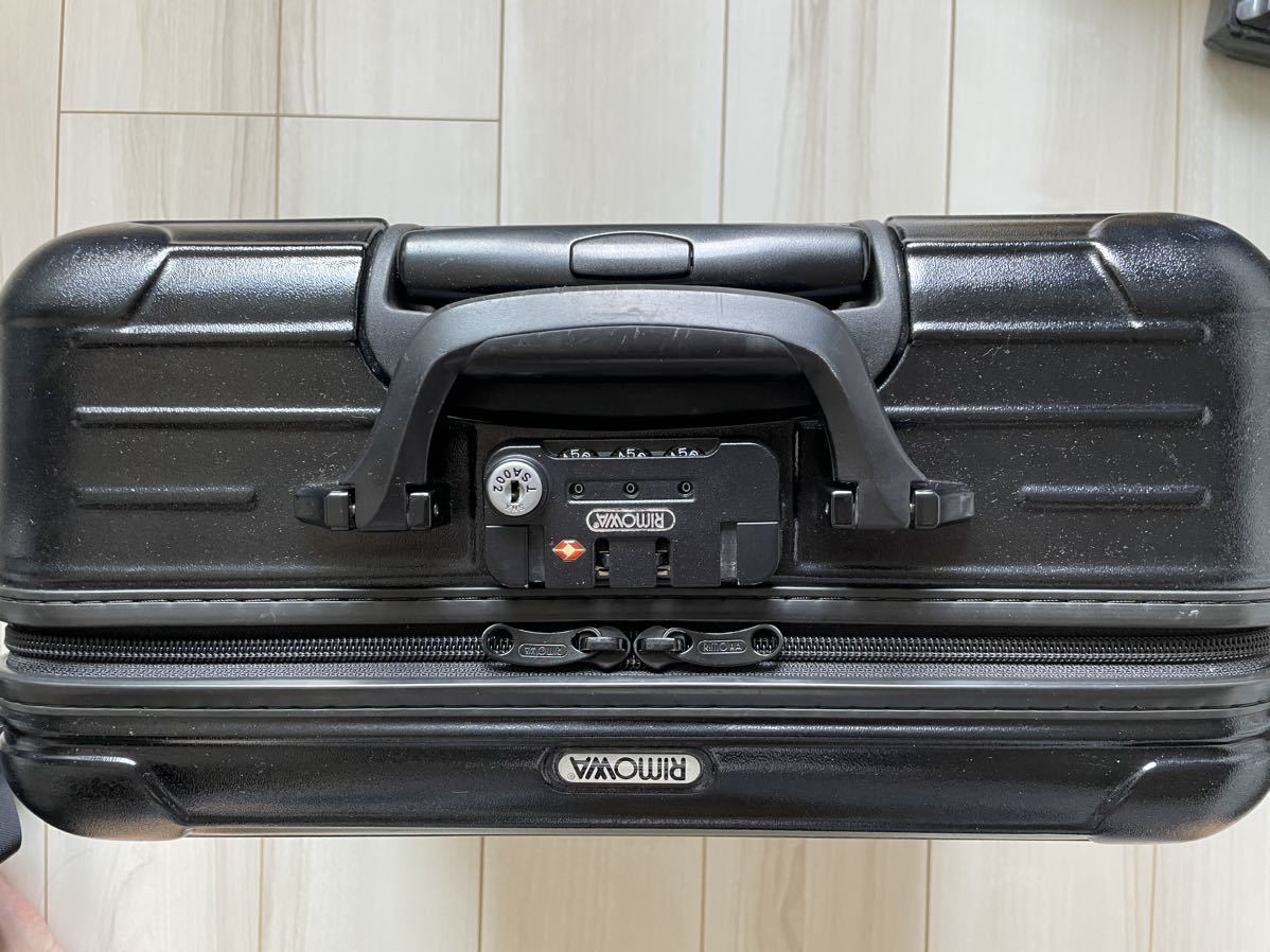 美品 リモワ RIMOWA SALSA ビジネストロリー 2輪23L 付属品証明書あり