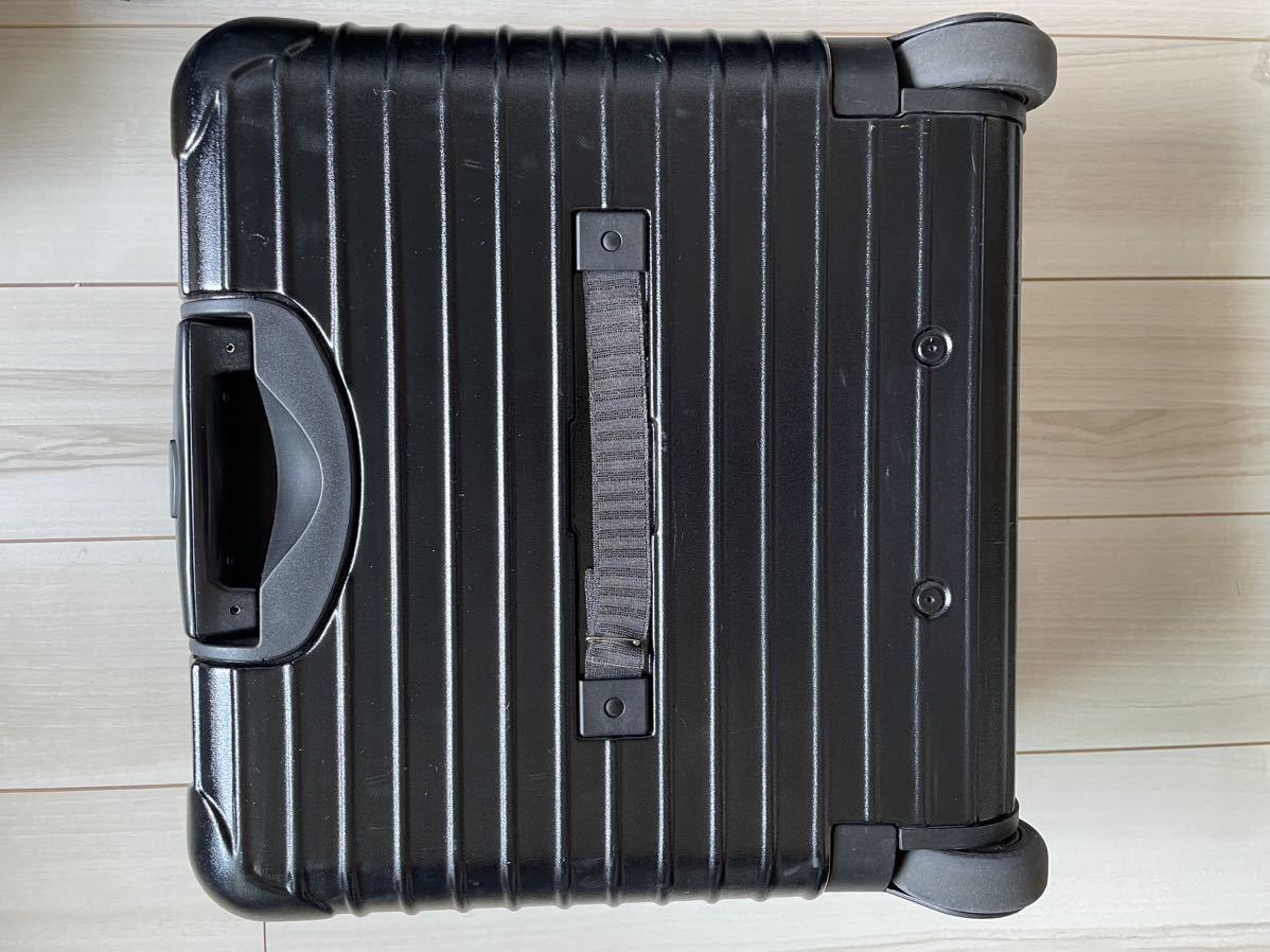 美品 リモワ RIMOWA SALSA ビジネストロリー 2輪23L 付属品証明書あり