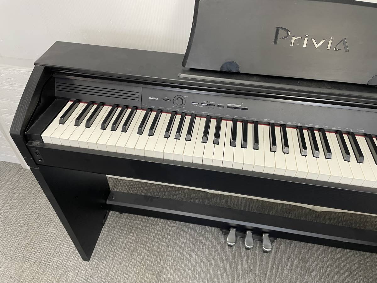0419ECASIO カシオ◇PX-750BK◇Privia プリヴィア◇電子ピアノ◇椅子