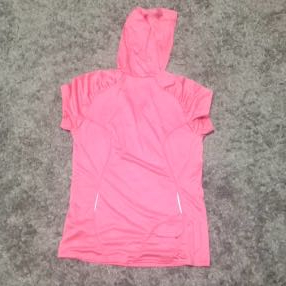 超お値打ち出品 MIZUNO Lady's ストレッチ RUNフーディー Sサイズ used超美品_画像2